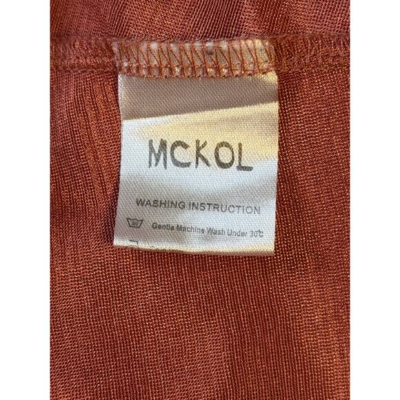 MCKOL XXL Blouse Dusty Pink – Floral Sheer Lace Boho Romantic Tunic Top - Picture 3 of 6